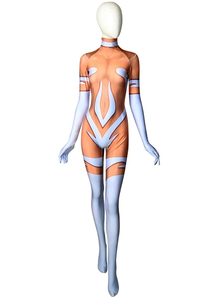 Костюм для косплея вампира из спандекса Хэллоуина |