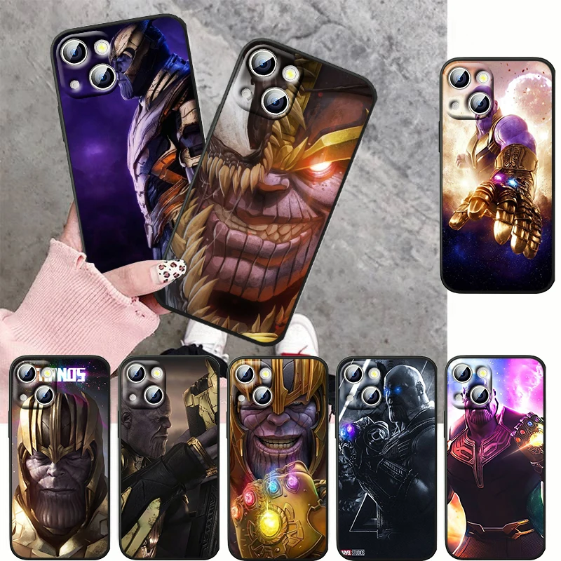 

Avengers Thanos Cool For Redmi K50 K40 K30 K20 Go S2 6Pro 5 Plus 4X 5G Silicone Soft Shockproof Black Phone Case