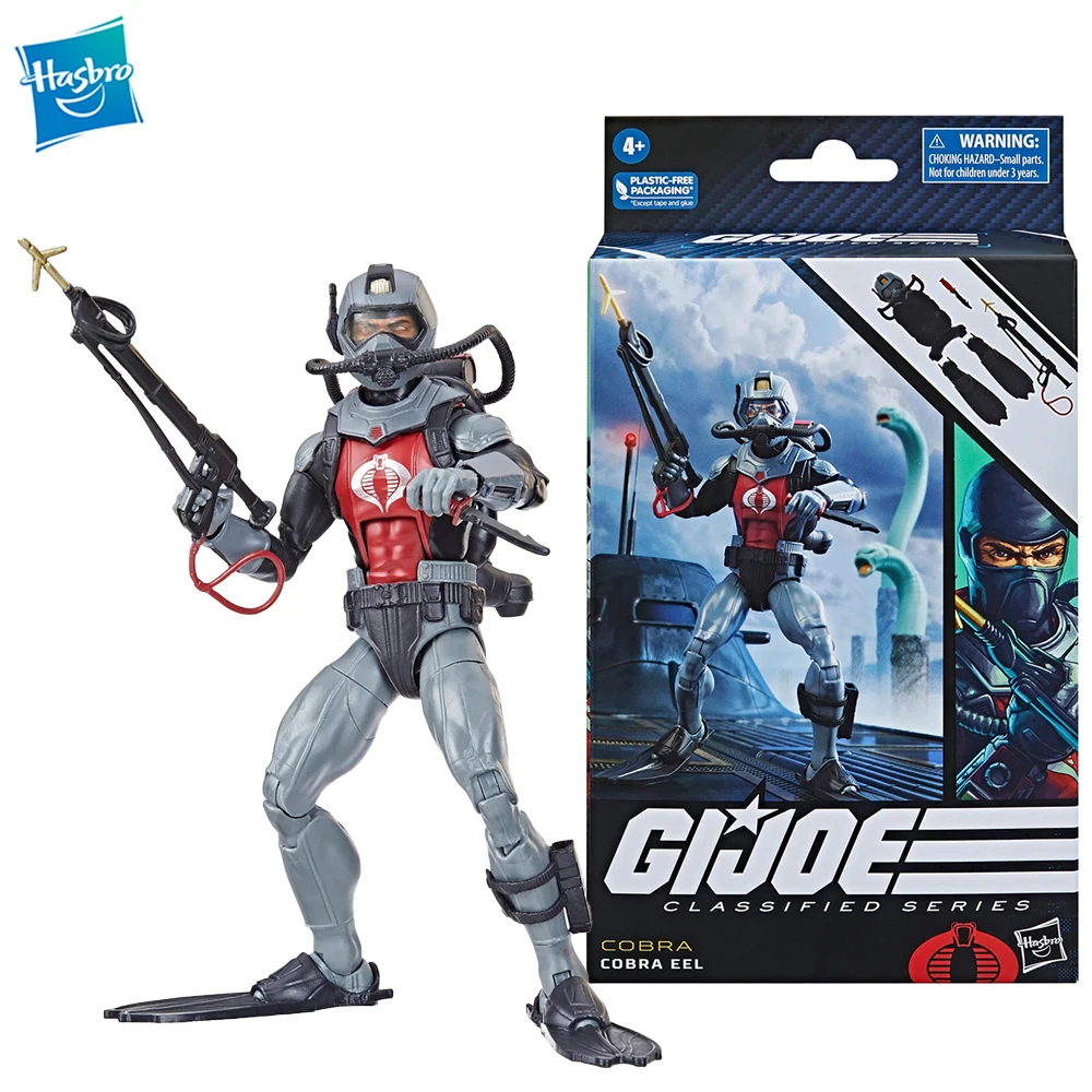 Оригинальный Новый Hasbro G.I. Джо классифицированная Серия № 81 Кобра угорь 6-дюймовая Коллекционная экшн-фигурка аниме отличная модель игрушки