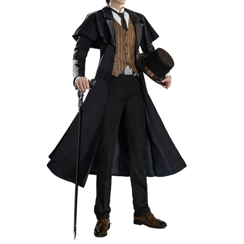 Косплей костюм Кляйн Моретти черный мужской