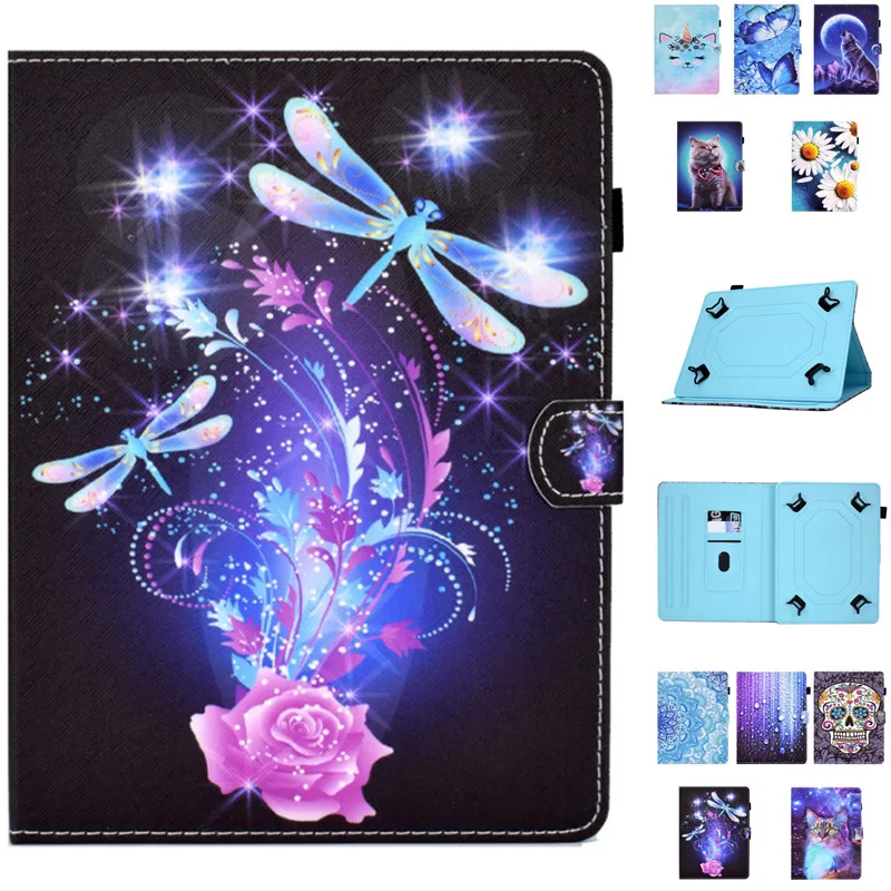 

Cover for 6 Inch EBook PocketBook 626 630 650 614 624 Onyx Boox Volta 2 (6") EReader Universal Stand Cute Protective Print Case