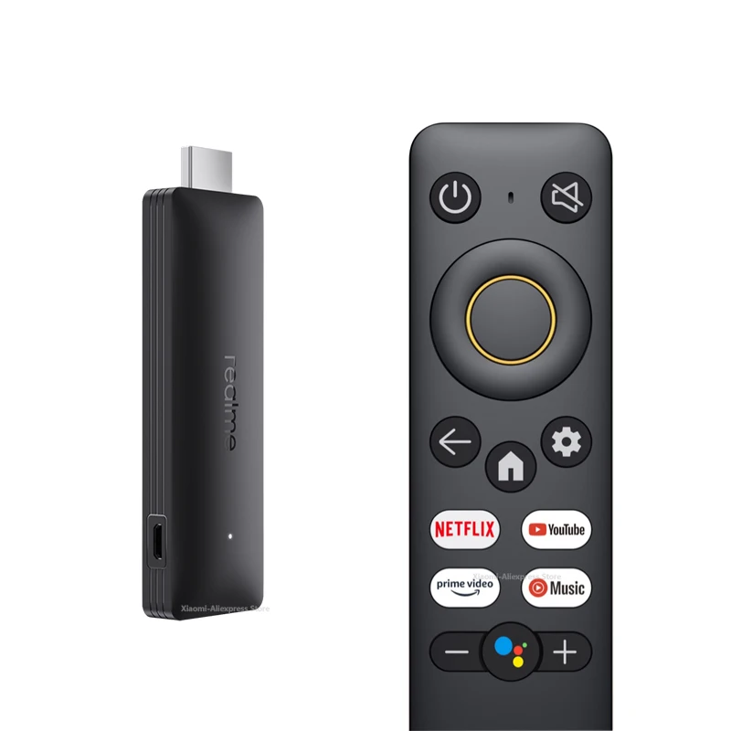 realme Smart Google TV Stick 1GB 2GB RAM 8GB ROM ARM Cortex Bluetooth 5.0 Google Assistant TV Stick Global Version media player
