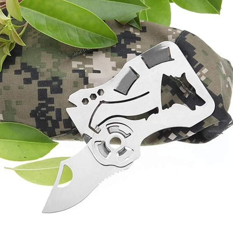 

New Multi-functional Military Knife Card Tool Card Stainless Steel Wallet Credit Card Knife Outdoor Folding Knife Pocket Knife