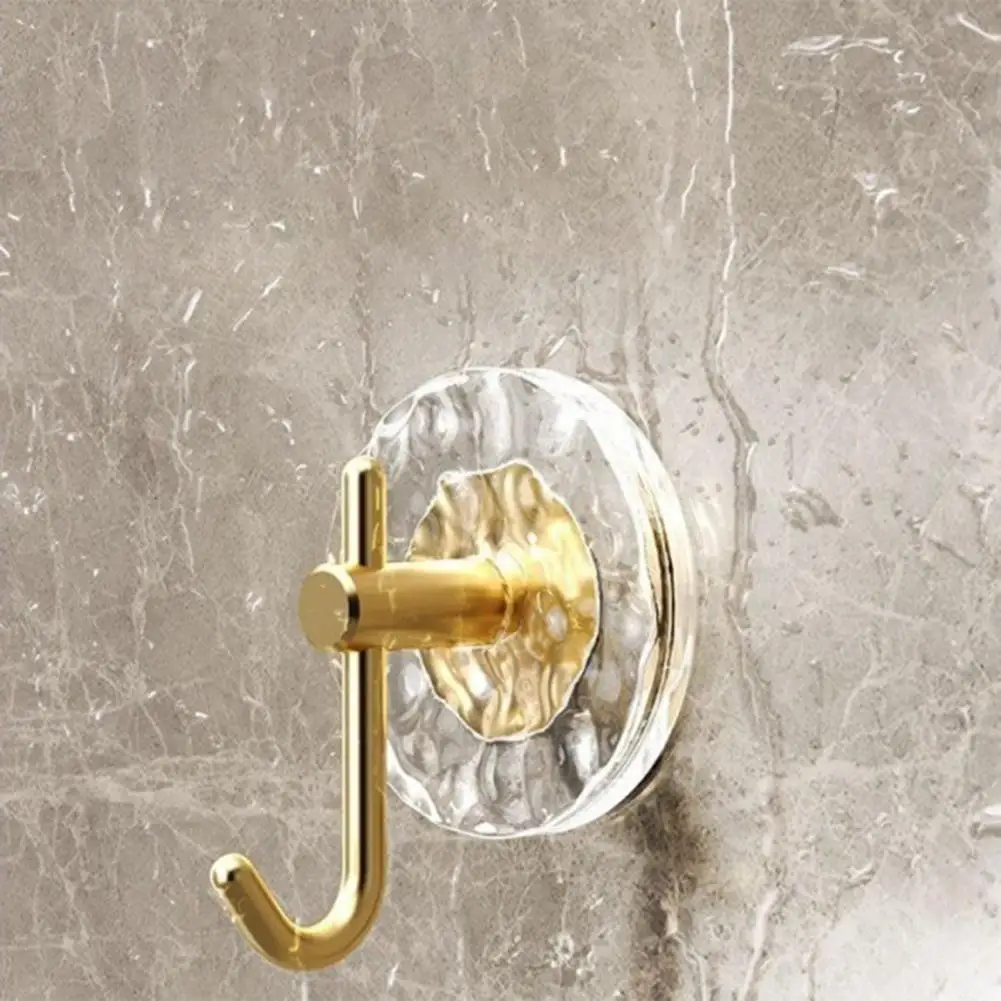 

Premium Strong Load-bearing Smooth Edge No Mark Left Wall Storage Hook Transparent Clothes Hooks Household Supplies