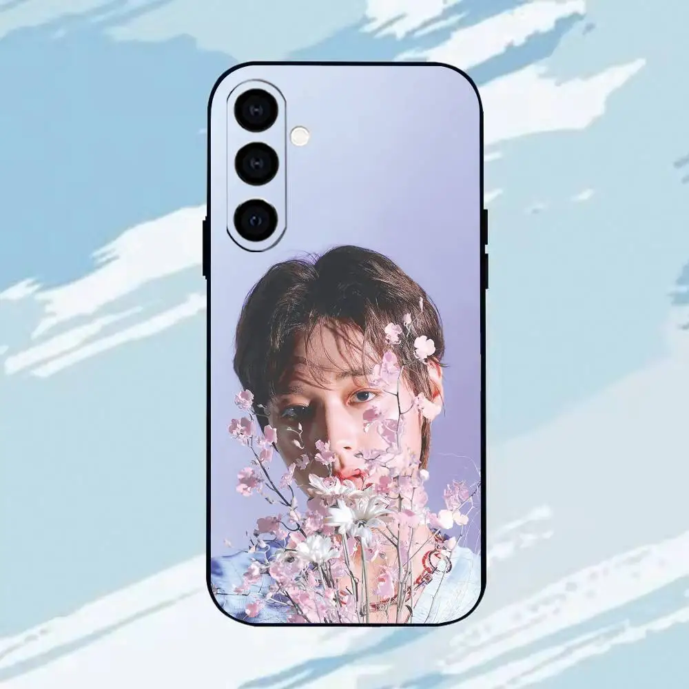 Фото Чехол для телефона P-Park Ji-hoon Hot Actor для Samsung Galaxy A73, A72, A71, A70, A53, A52, A51, другие модели, мягкий черный чехол №2