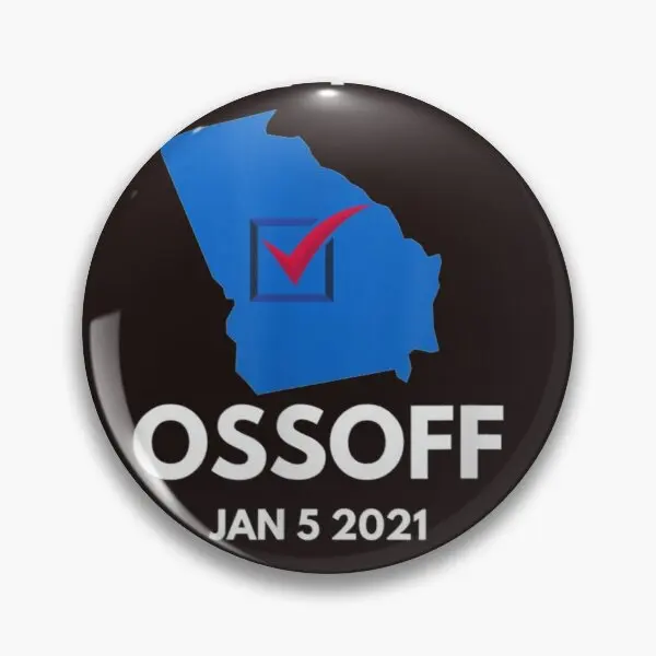 

Vote Your Ossoff для Джона флип Джорджия Ru мягкая булавка для кнопки значок для шляпы креативные ювелирные изделия металлическая Женская булавка для лацкана декоративная брошь в подарок