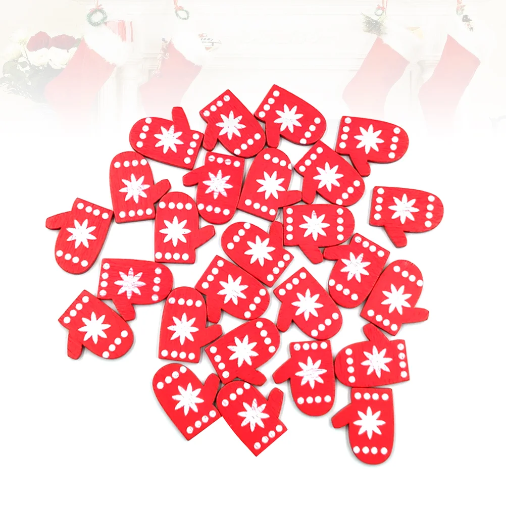 

Wooden Gloves Hanging Wood Christmas Carving Gift Drawing Blank Pendants Wall Door Shop Home Craft Slice Unfinished Manual