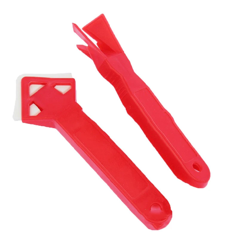 

Residual Rubber Removal Silicone Scraper Window Door Caulking Finishing Sewing Spatula Angle Beauty Knife Shovel Blade