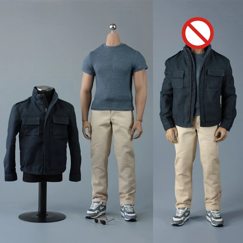 VORTOYS V1018 1/6 Мужская куртка футболка брюки комплект одежды модель Fit 12 дюймов солдат