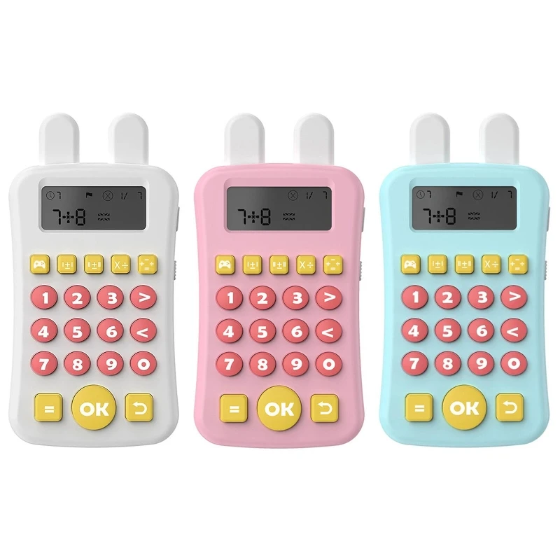 

Calculator Toy Children's Story Machine Students Oral Calculation Child Learning Educational Game English Version