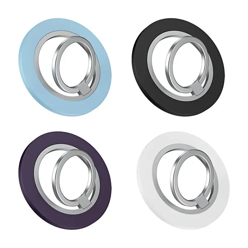 

Phone Ring Grip Universal Finger Ring Holder 360Degree Rotatable Phone Holder AntiFall Protective Stand for Car Cabinet Office