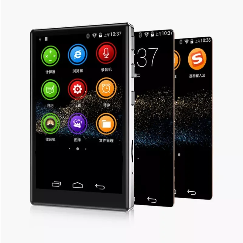 

2023New 2022 4 Inch Full Screen HD MP4 Player WiFi Bluetooth Contact Music Player FM Radio