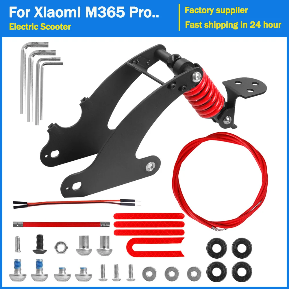 

New Electric Scooter Shock Absorption Modifited Rear Shock Absorber For xiaomi M365/1S/Pro/Pro 2 Front Suspension Fork Kit Parts