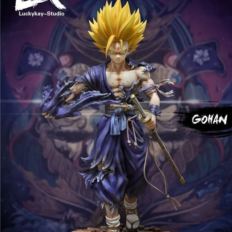 

Драконий жемчуг LK Samurai series третья пуля Samurai Gohan MIC ограниченная ручная работа модель GK орнамент совершенно новый