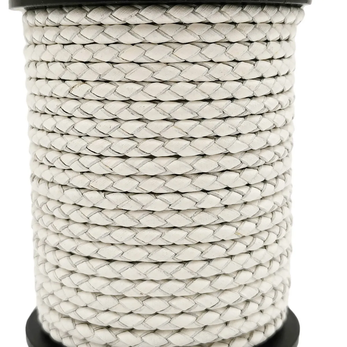 

3 мм белые кожаные Боло-Шнуры Плетеные Кожаные Ремешки браслет ожерелье