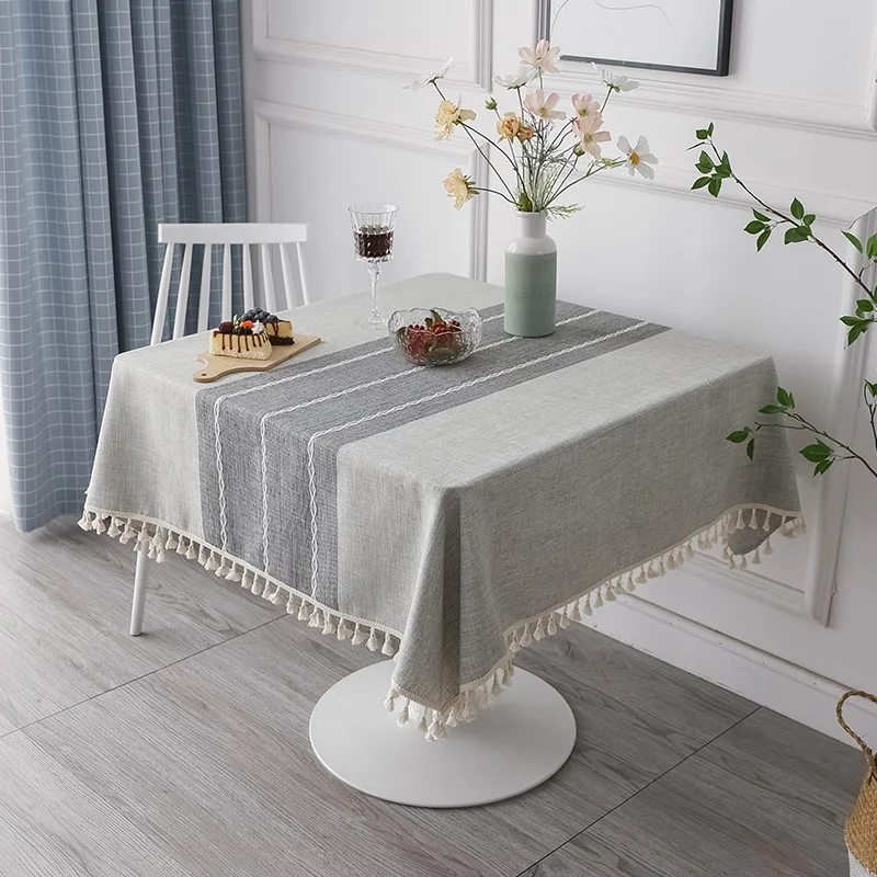 

Japanese square table square tablecloth waterproof simple modern table cloth eight immortal table household table cloth
