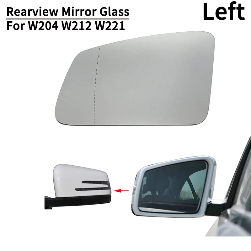 

Боковое зеркало заднего вида для Mercedes-Benz S/C/E-Class W212 W204 W211 (слева)