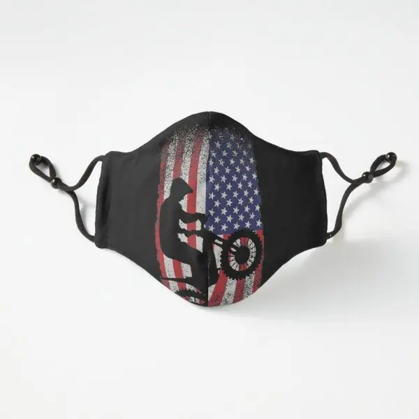 

Мотоциклетная пробная рубашка US AMERICAN состаренная художественная футболка для езды на велосипеде-внедорожнике подарки маска для лица с изо...