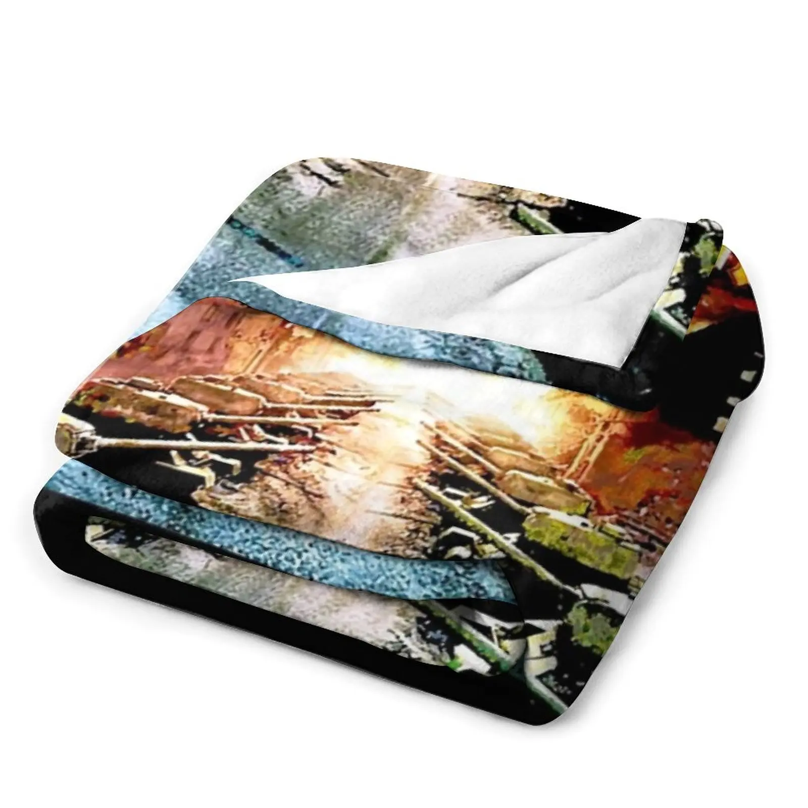 Фланелевое одеяло с группой Sabaton