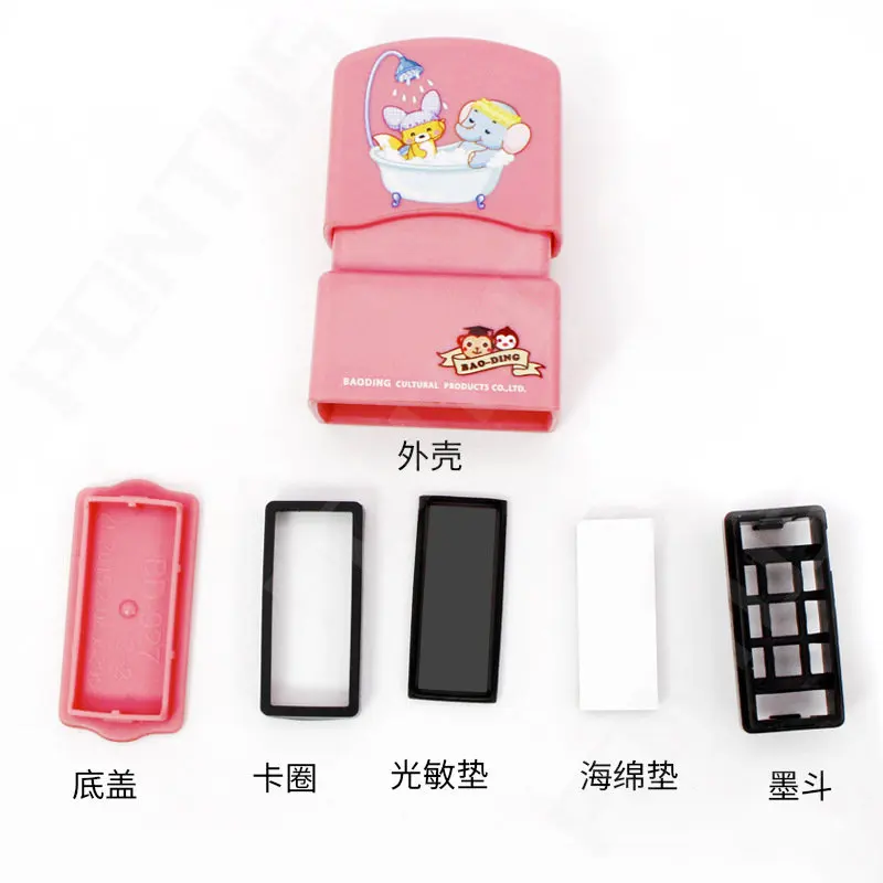 Custom-Made Baby Name Stamp Toy Student Clothes Name Seal Wash Not Faded Waterproof Seal Seals for Kids Customized Stamp Gifts