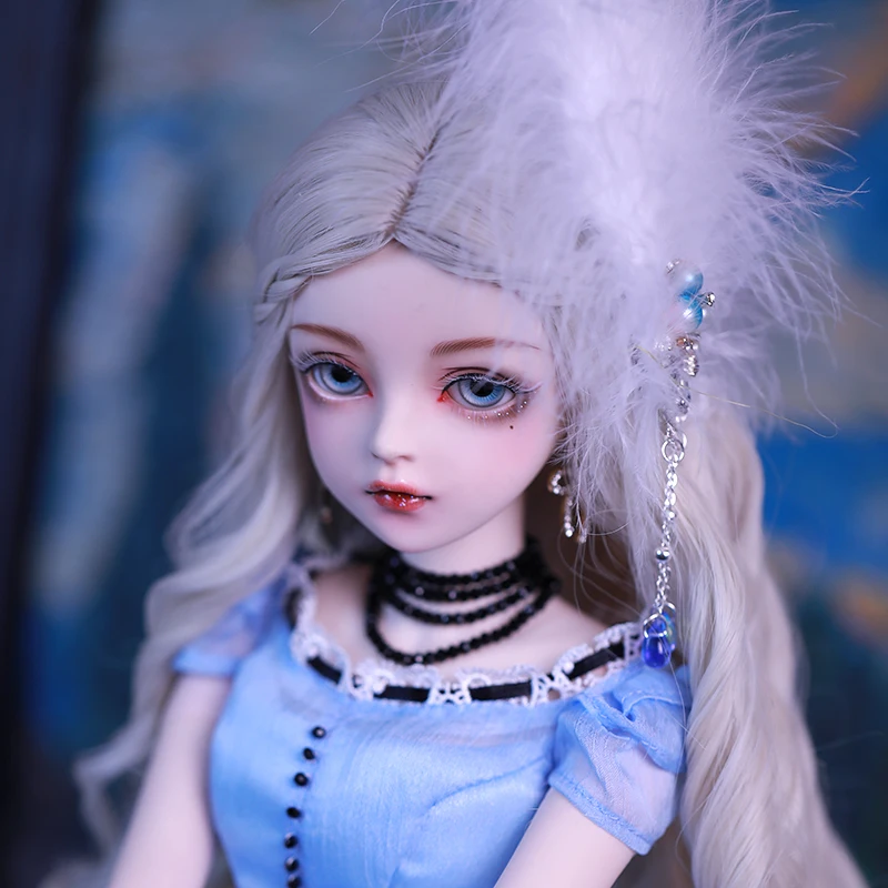 

Шарнирная кукла 60 см, подарки для девочек, серебряные волосы, полный комплект, кукла, меняющая глаза, NEMEE, модная Кукла, лучший подарок на день...