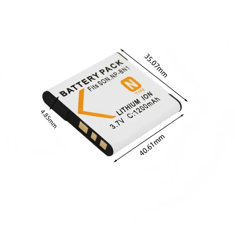 Фото Аккумулятор для камеры NP-BN1 3.7V 1200mAh для SONY KW1 DSC-W800 DSC-WX5C DSC-TX5 W310/W320/W330/W350/W360/W380/W390/W510 с зарядным устройством №2