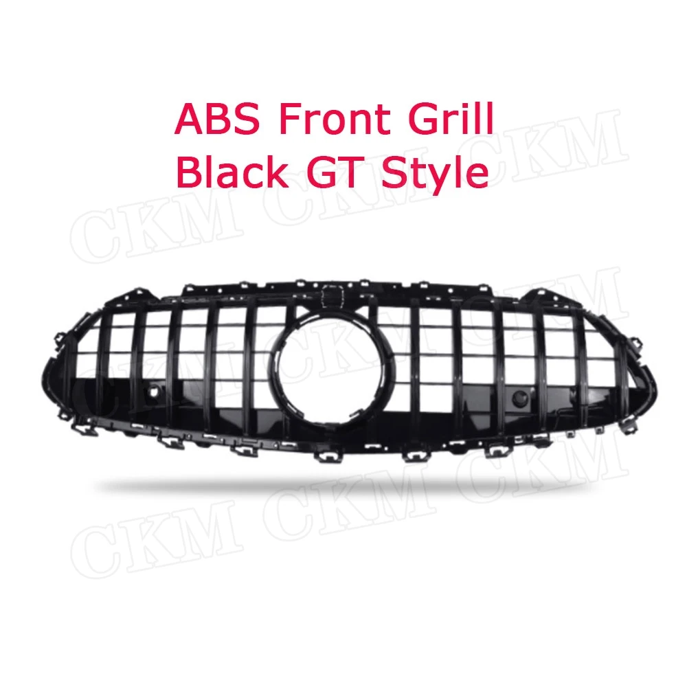 Передняя решетка из АБС-пластика подходит для Mercedes Benz CLS Class C257 260 300 350 450 CLS53 AMG 2019 UP