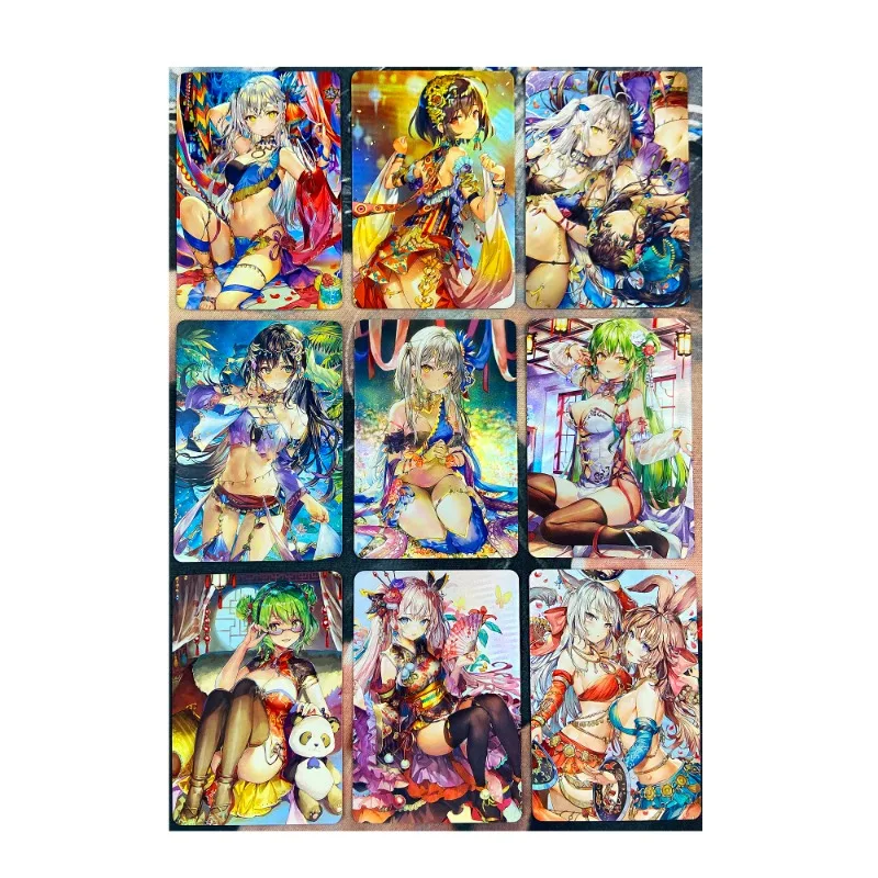 9 шт./Набор Аниме коллекционные карты милые кавайные ACG красота роскошный танцор