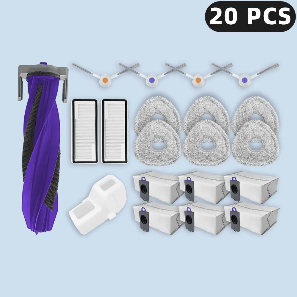 

Запчасти для ( Narwal Freo Z Ultra ), запасные части, роликовая боковая щетка, Hepa фильтр, Швабра, тканевый мешок для пыли, аксессуары, расходные материалы