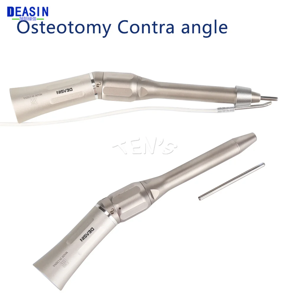 Deasin Dental Low Speed Handpiece 20 Degree Angle Micro Surgery Surgical Straight Handpiece Dentist Tools