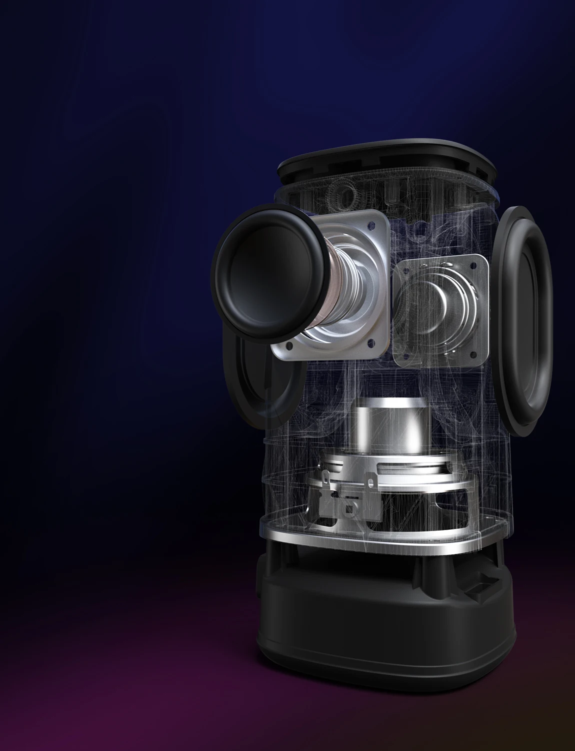 Tribit StormBox Pro Встроенный стереодинамик XBass Беспроводной динамик с