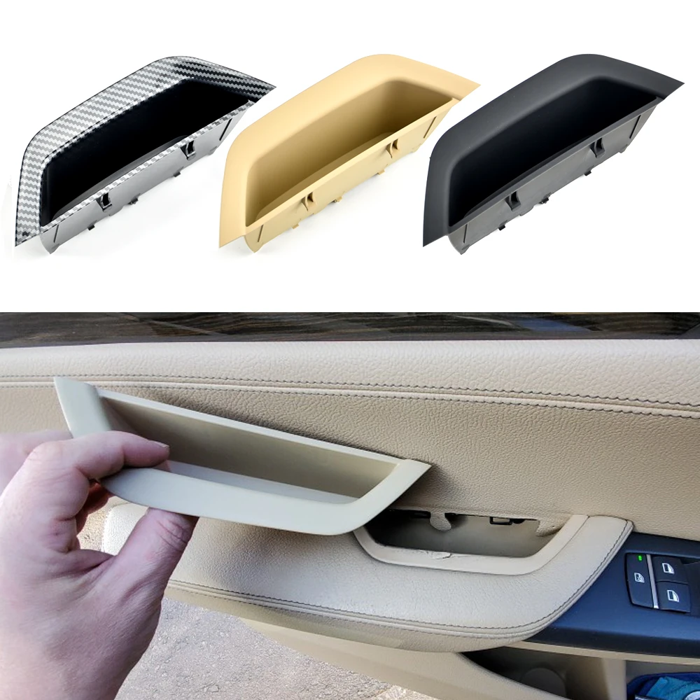 

LHD RHD Interior Door Pull Handle Armrest Panel Cover Trim For BMW X3 X4 F25 F26 2011-2017