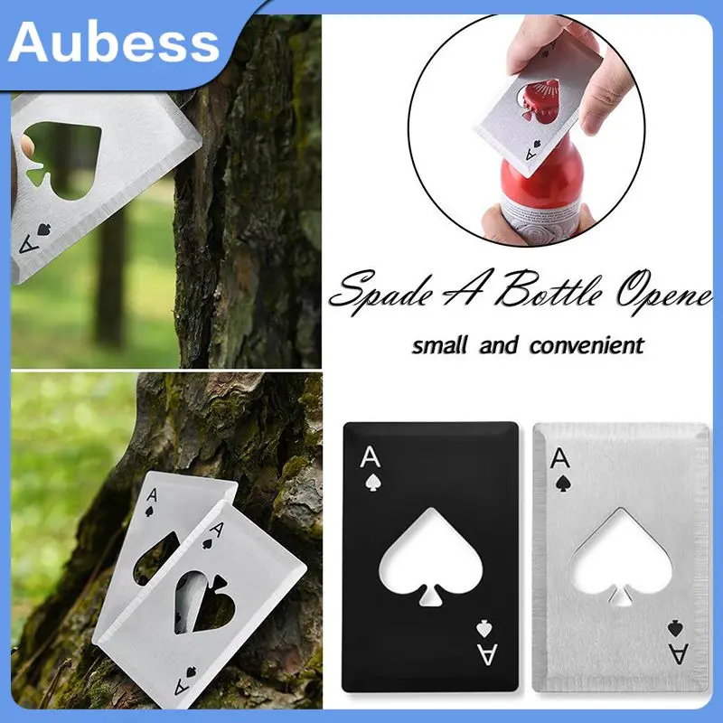 

Multifunction Poker Card Multitool Poker Stainless Steel Pocket Card Portable Beer Bottle Opener Kitchen Tools And Gadgets Mini