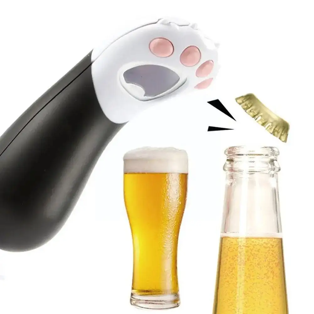 

Paw Bottle Opener Beer Glass Cute Bar Tool Opener Opener Supplies Accessories Drinking Kitchen Bar Tools F6h9