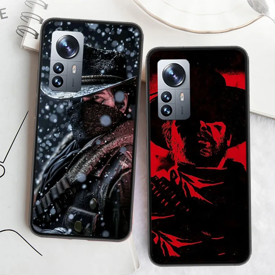 Чехол для телефона Arthur Morgan Red Dead Redemption 2 Xiaomi Poco X7 X6 X5 X4 X3 GT NFC M4 M5 Pro 5G M3 Mi F6 F5 F4 F3 F2 F1 Capa C