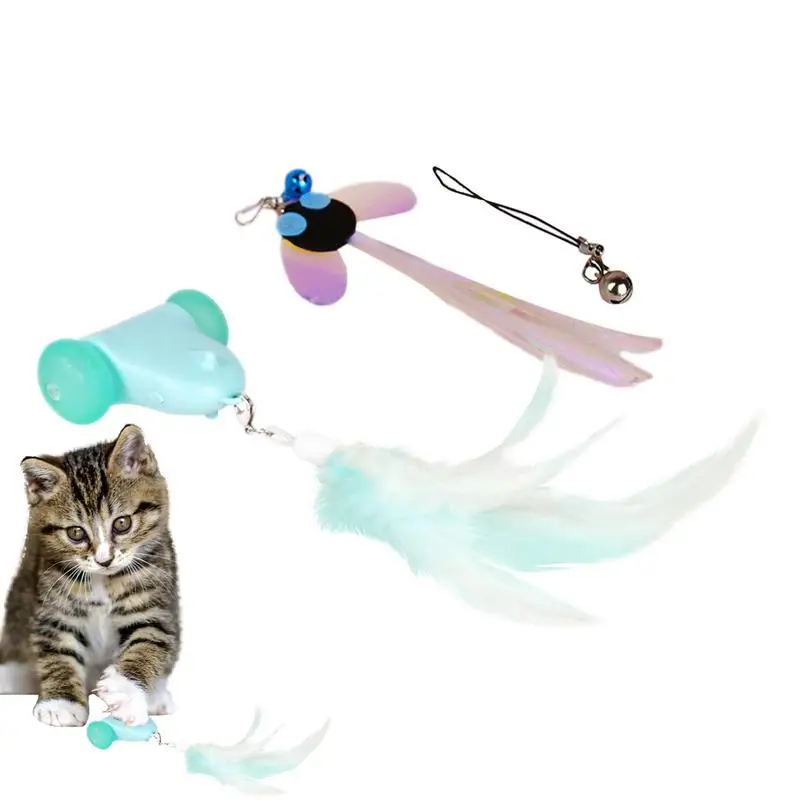 

Игрушки для обогащения кошек, электрические перья, игрушки для кошек в помещении, интерактивные игры для тренировок и жевания больших кошек...