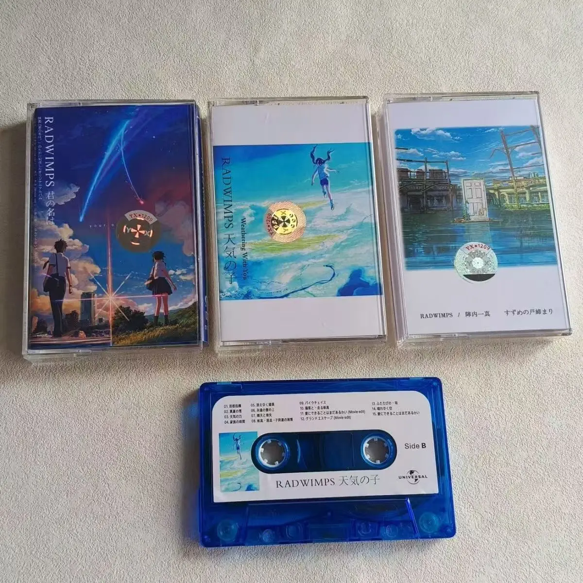 Аниме Your Name RADWIMPS Музыкальная лента Jinnouchi Kazuma Greatest Hits OST Альбом Кассеты Косплей Walkman