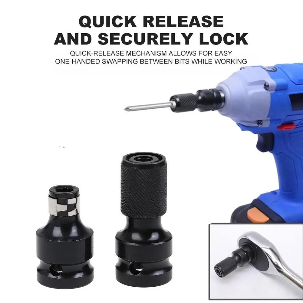 

Адаптивный шестигранный ключ, адаптер для розетки, адаптер 1/2 дюйма, квадратный на 1/4 дюйма, шестигранный Трещоточный переходник