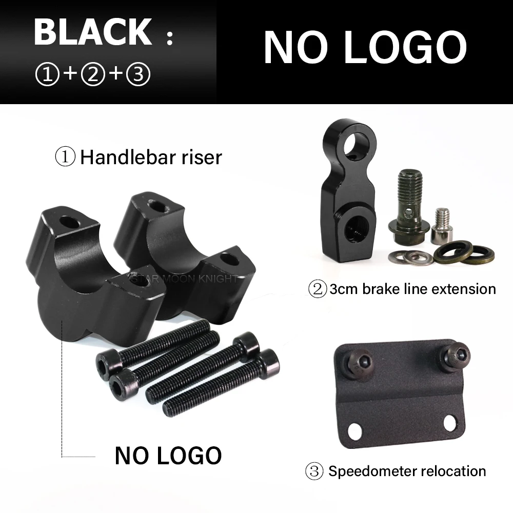 

Подставка для руля мотоцикла для YAMAHA MT-07 MT 07 MT07 2021 2022 2023 2024 2025 аксессуары 28 мм удлиняющее зажимное крепление