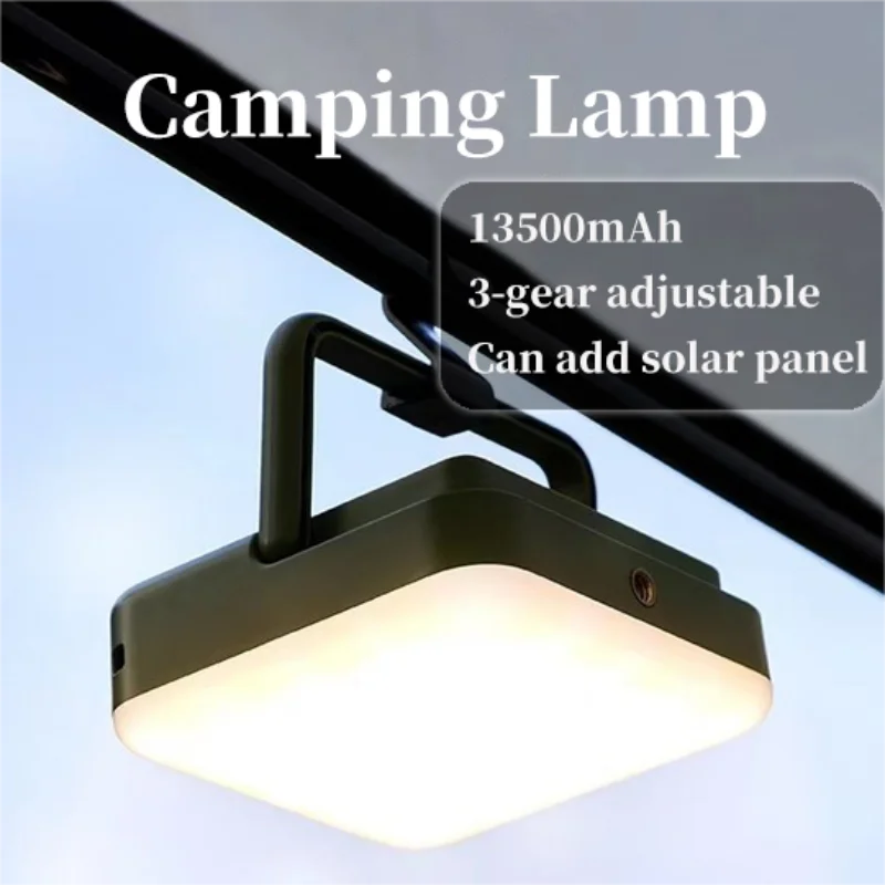 

100 Вт светодиодный Tent светильник Перезаряжаемый USB-фонарь, портативная лампа для экстренного освещения, лампа для кемпинга, фонарик для дома и путешествий