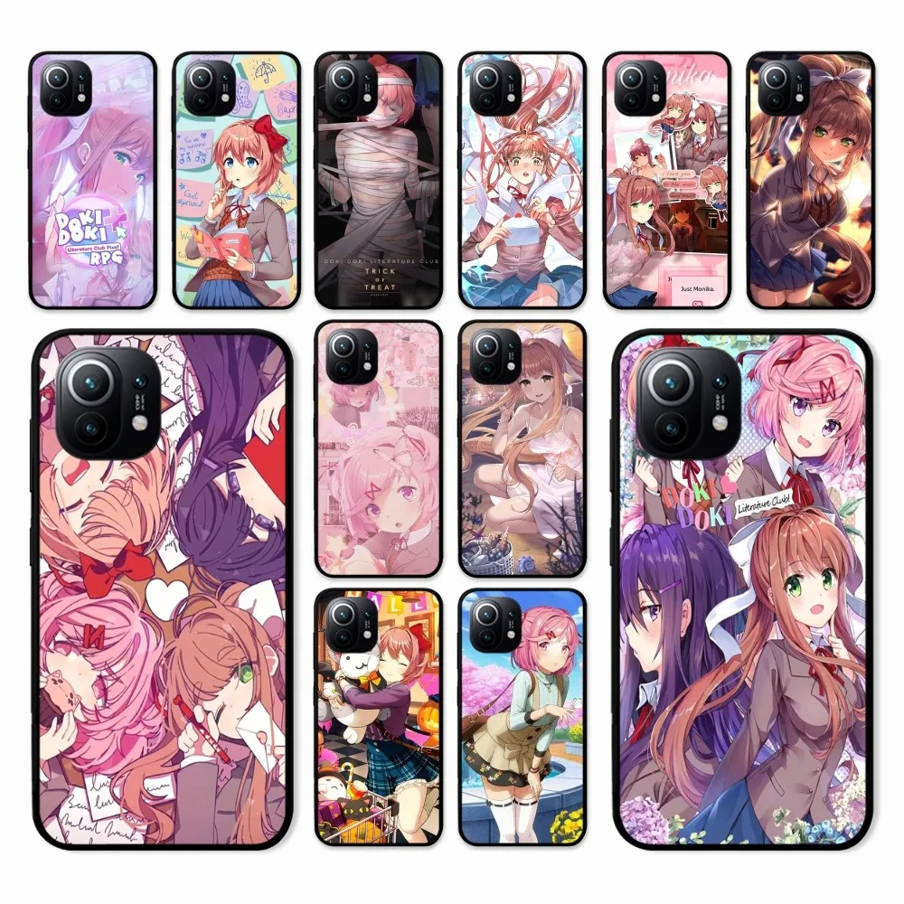 Фото D-Doki-Dokies Phone Case For Xiaomi Mi 5X 8 9 10 11 12 Lite Pro 10T PocoX3pro PocoM3 Note 10 Pro Lite №1