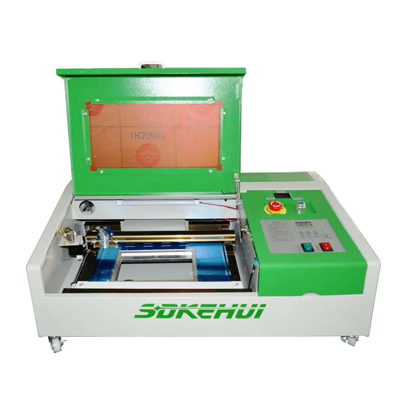 

40W CO2 USB Laser Engraver High-Precision 3020 Laser Engraving Cutting Machine Wood Leather Cutter Embedded rotary axis