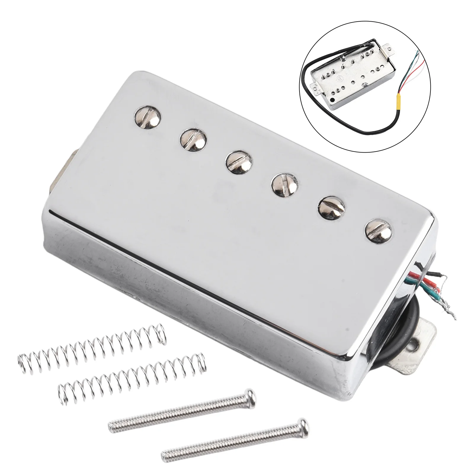 LP гитара Alnico 5Humbucker звукосниматель 4 провода гриф мост Запчасти для электрогитары