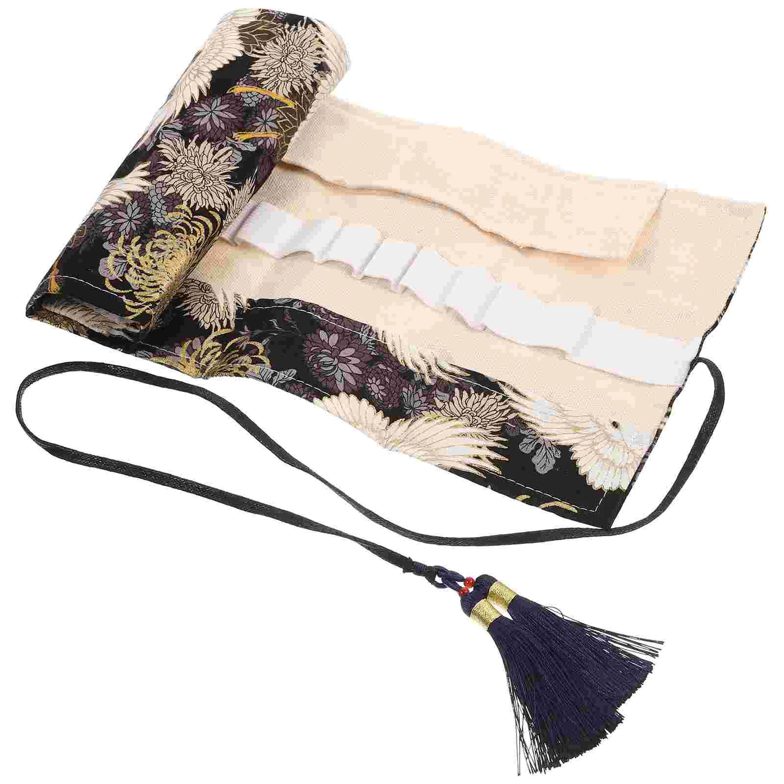 

Crochet Hook Case Decorative Sewing Bag DIY Crochet Hook Storage Bag Knitting Tools Bag