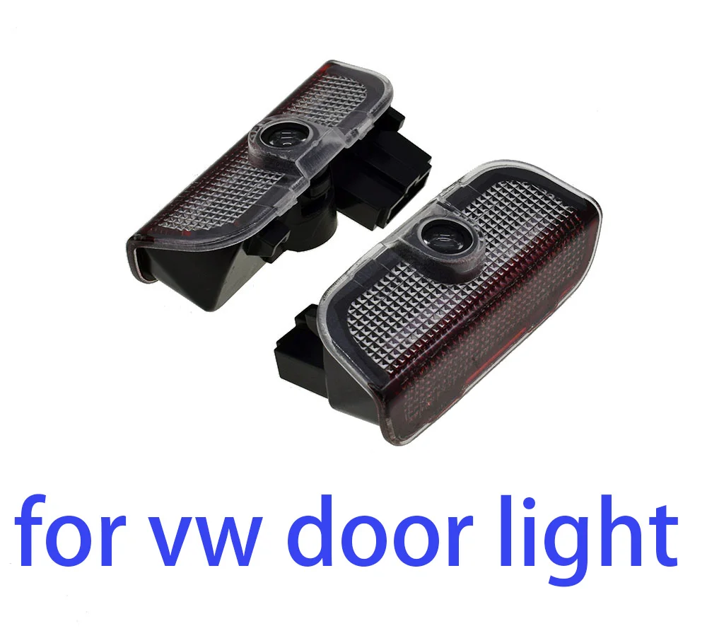 

2pcs car LED logo door projection welcome light for VW R Golf 5 6 7 GTI GTD 7N Touran CC Passat Magotan B6 B7 B8 C6 C7 C8 Tiguan