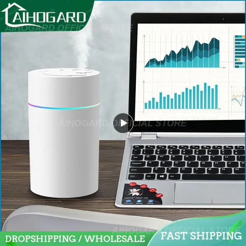 

Air Humidifier Usb With Led Night Lamp Anion Sprayer Ultrasonic Air Purifier Portable Diffuser Home Office Car Supplies