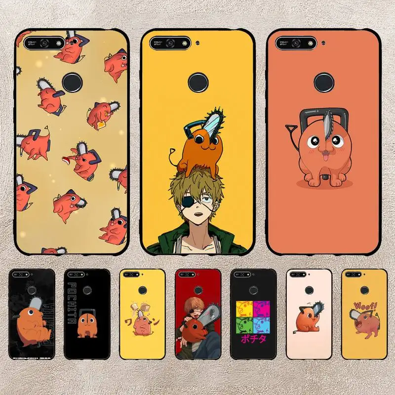 

New Anime Chainsaw Man Pochita Phone Case For Xiaomi 11 10 12Spro A2 A2lite A1 9 9SE 8Lite 8explorer F1 Poco 12S Ultra Cove