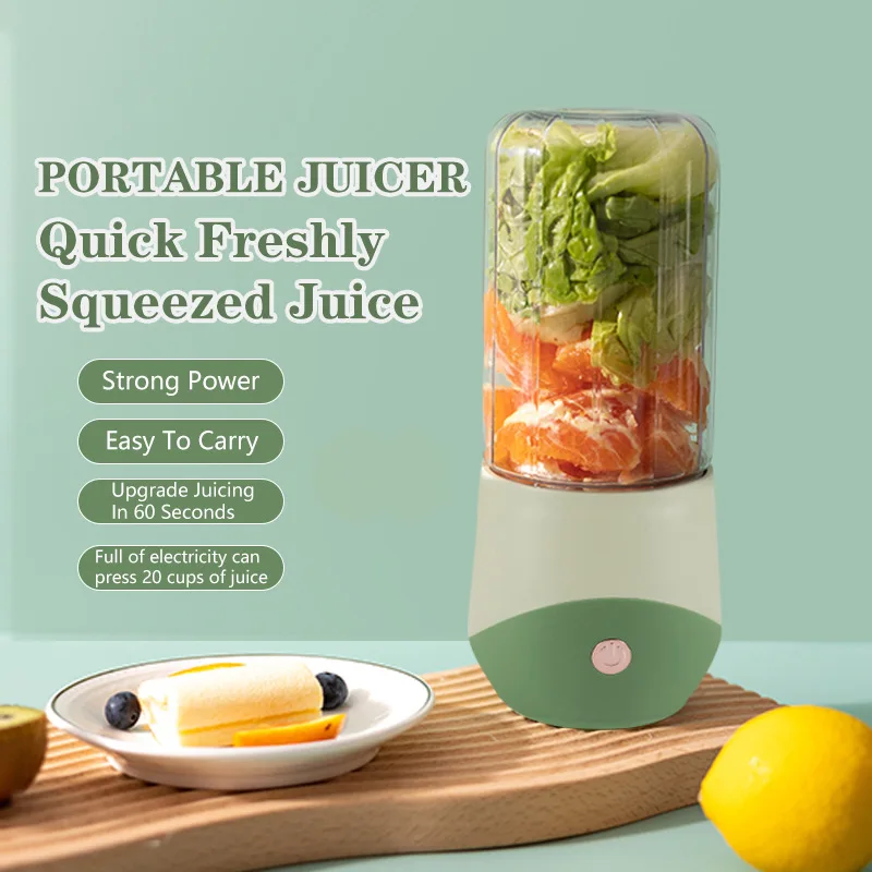 

Electric Juicer Mini Portable Blender Fruit Mixers Fruit Extractors Multifunction Juice Maker Machine Blender Smoothies Mixer