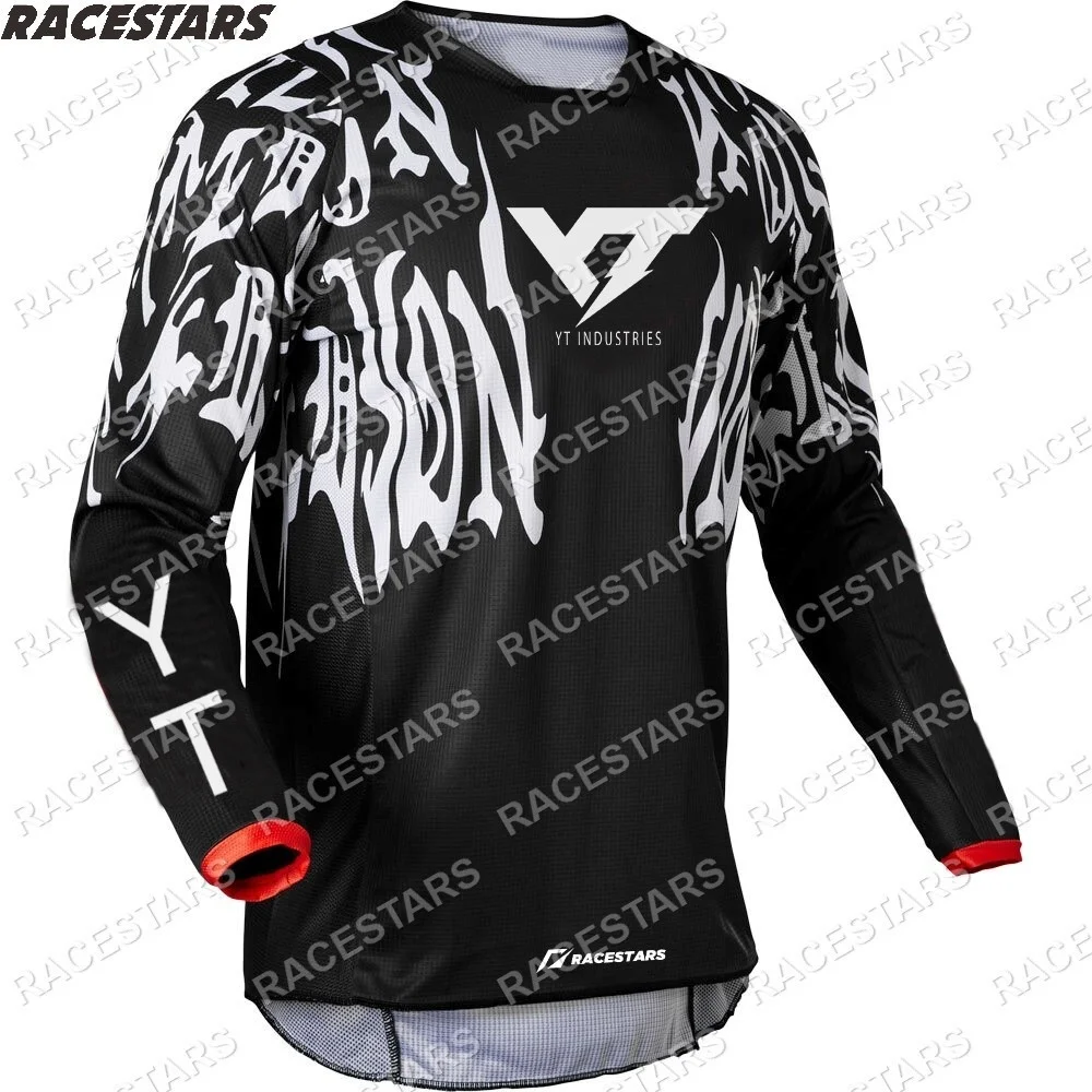 

YT Enduro Mountain Bike Motorcycle Cycling Jerseys Offroad Motorcycle Shirt for Men MTB Ciclismo Clothes Racing Downhill Jersey