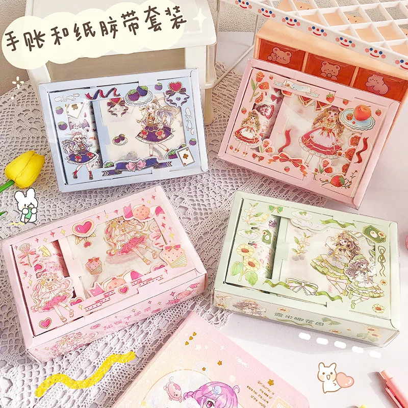 

Washi Tape Set Cartoon Lori Stickers For Diary Stationery Tapes Decoration Material Kawaii DIY Scrapbooking 15pcs/set School